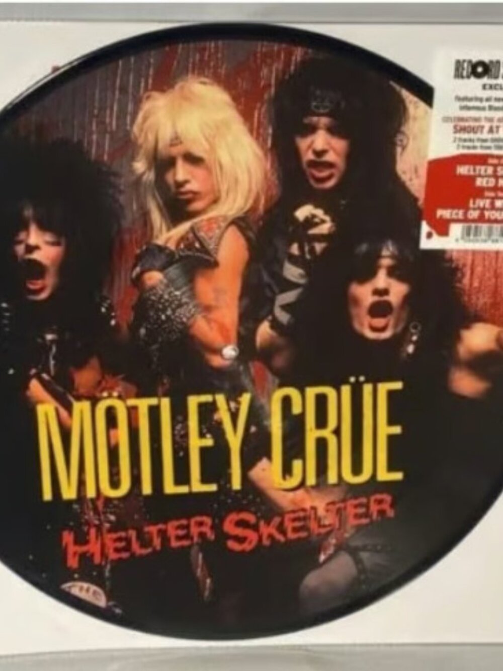 Motley Crue Helter Skelter 12" EP ~ RSD 2023 ~ Ltd Ed Picture Disc ~ Brand New!